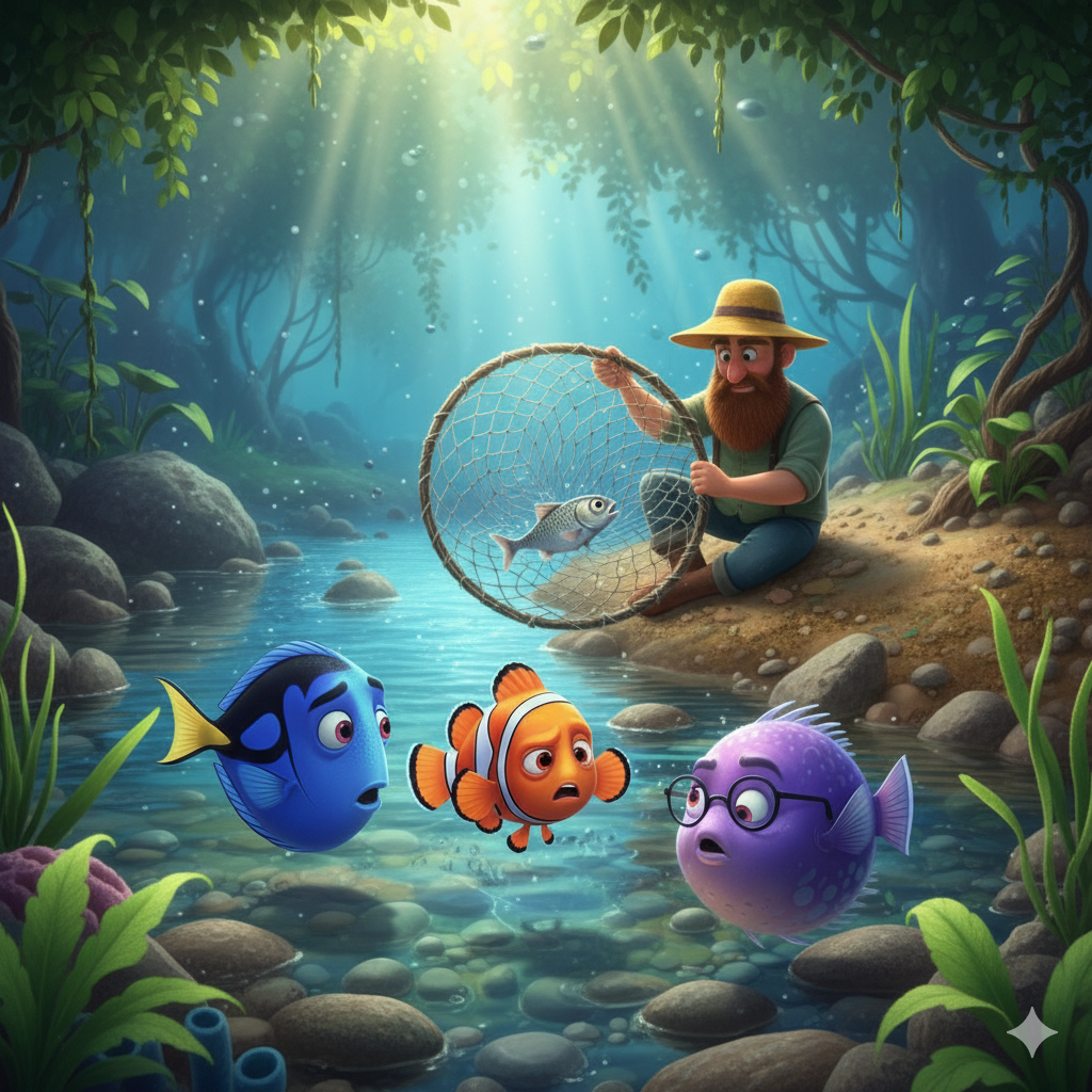 तीन मछलियां