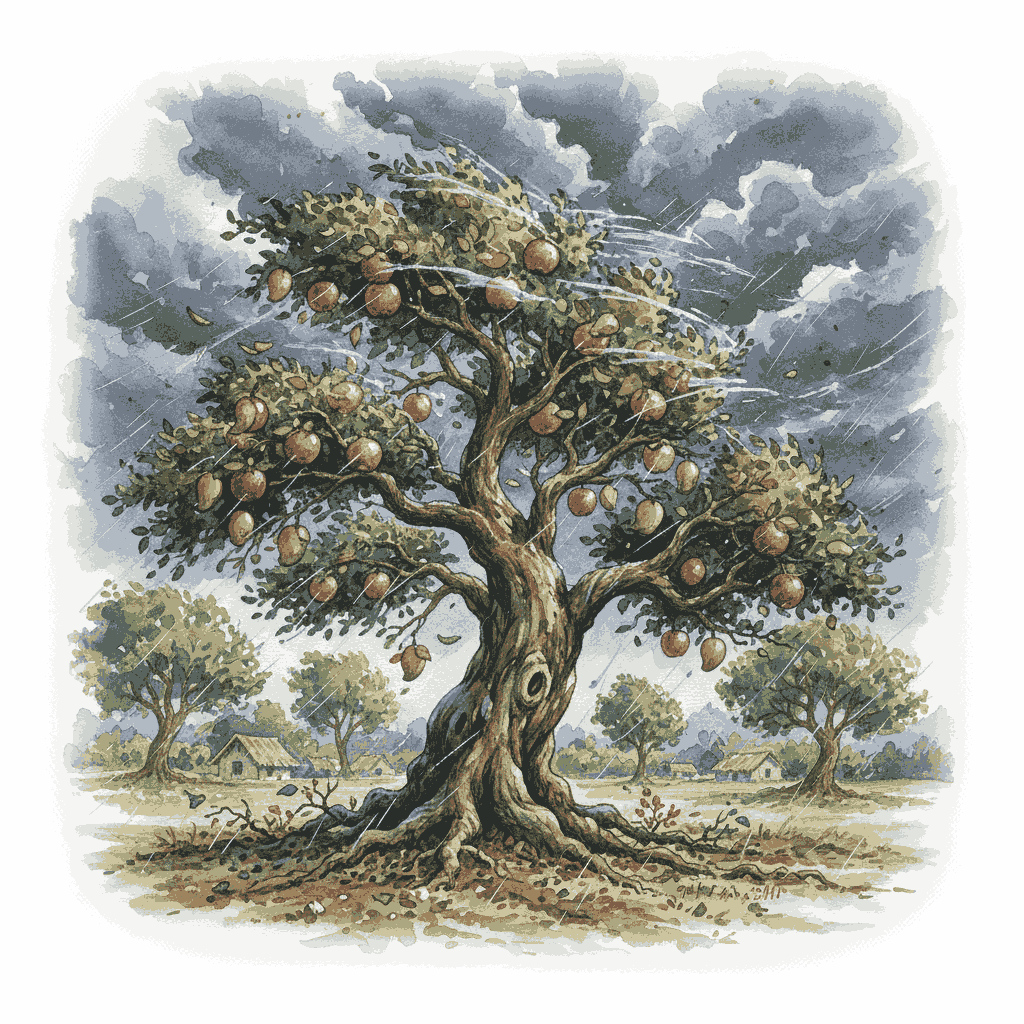 झुके हुए वृक्ष की महानता