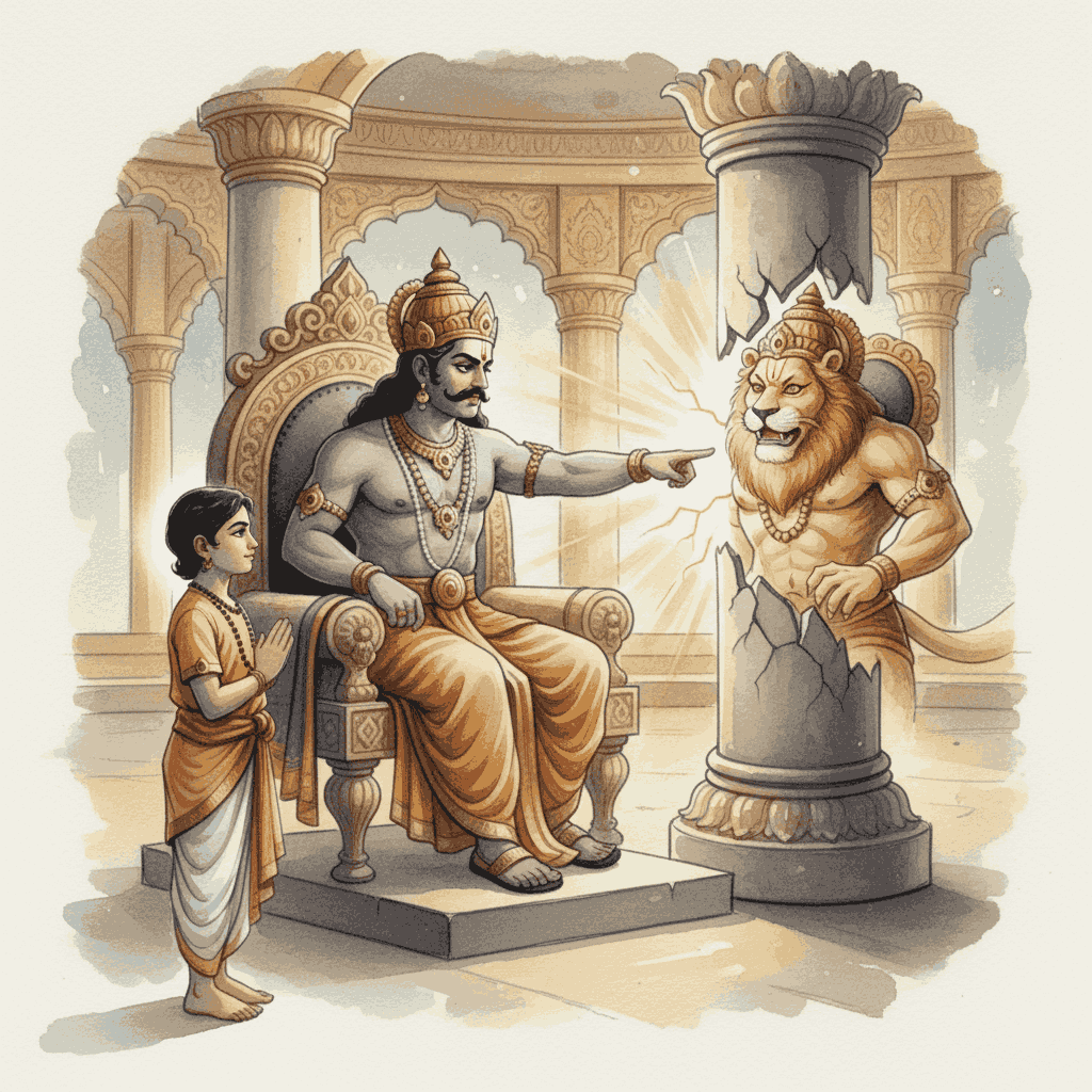 प्रह्लाद और हिरण्यकशिपु