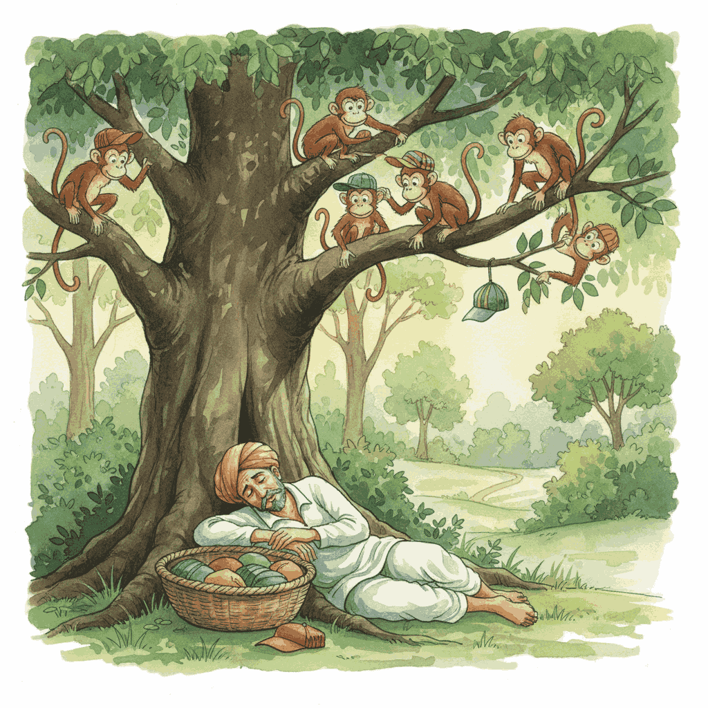 बंदर और टोपीवाला